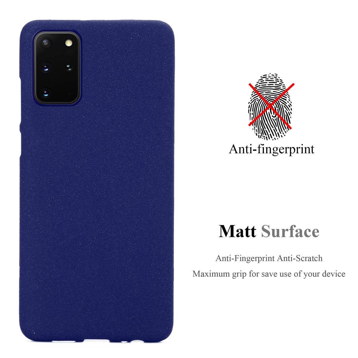 Cadorabo Schutzhülle für Samsung Galaxy S20 PLUS Hülle in Blau Handyhülle TPU Etui Cover Case