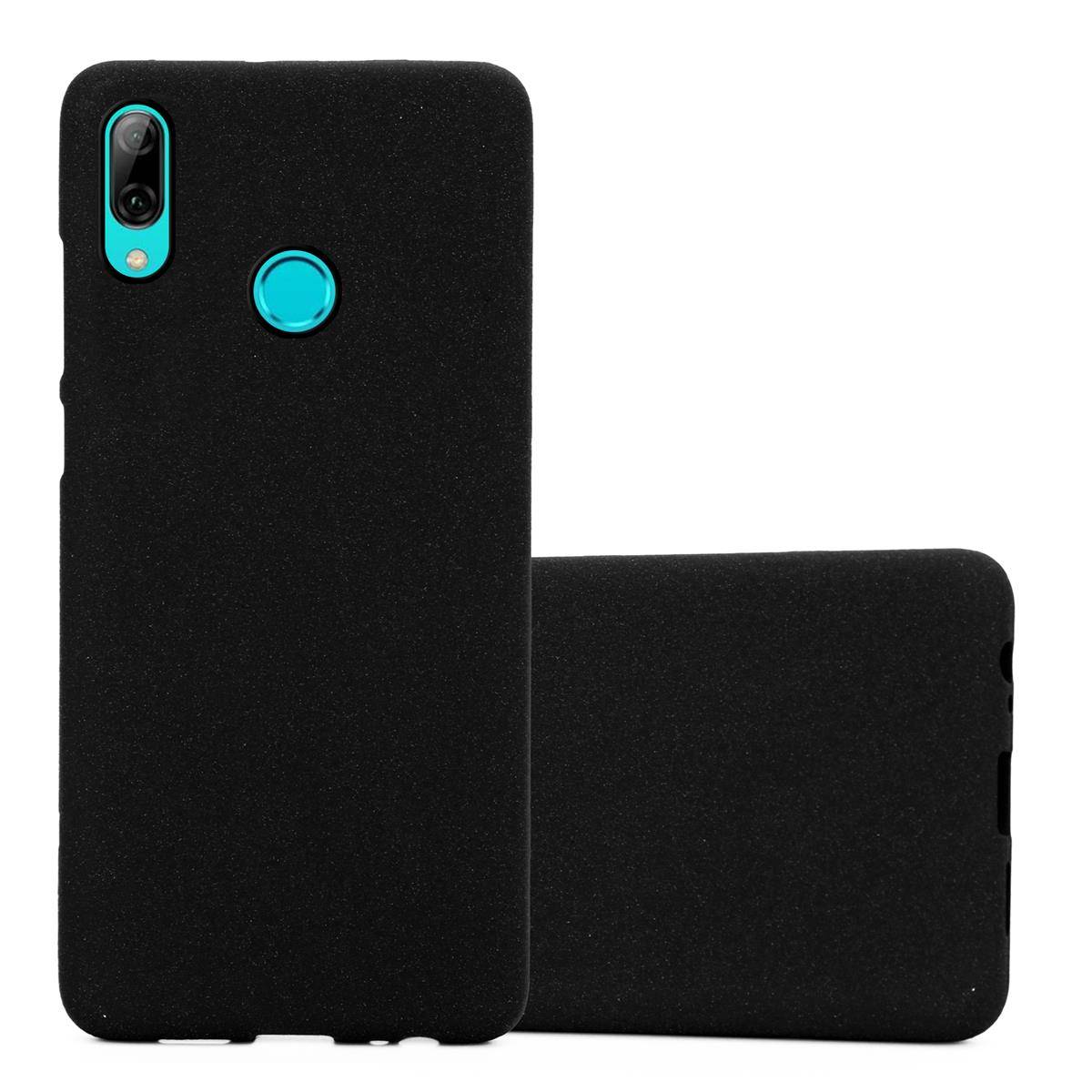 Cadorabo Schutzhülle für Honor 10 LITE / Huawei P SMART 2019 Hülle in Schwarz Handyhülle TPU Etui Cover Case