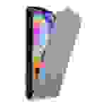 Cadorabo Hülle für Samsung Galaxy A31 Schutz Hülle in Grau Flip Etui Handyhülle Case Cover