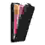 Cadorabo Hülle für Samsung Galaxy NOTE 20 Schutz Hülle in Schwarz Flip Etui Handyhülle Case Cover