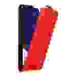 Cadorabo Hülle für Samsung Galaxy NOTE 20 ULTRA Schutz Hülle in Rot Flip Etui Handyhülle Case Cover