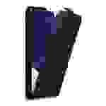 Cadorabo Hülle für Samsung Galaxy NOTE 20 ULTRA Schutz Hülle in Schwarz Flip Etui Handyhülle Case Cover