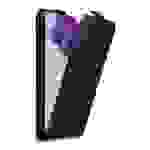 Cadorabo Hülle für Samsung Galaxy S20 ULTRA Schutz Hülle in Schwarz Flip Etui Handyhülle Case Cover