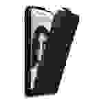 Cadorabo Hülle für Huawei NOVA 2 Schutz Hülle in Schwarz Flip Etui Handyhülle Case Cover