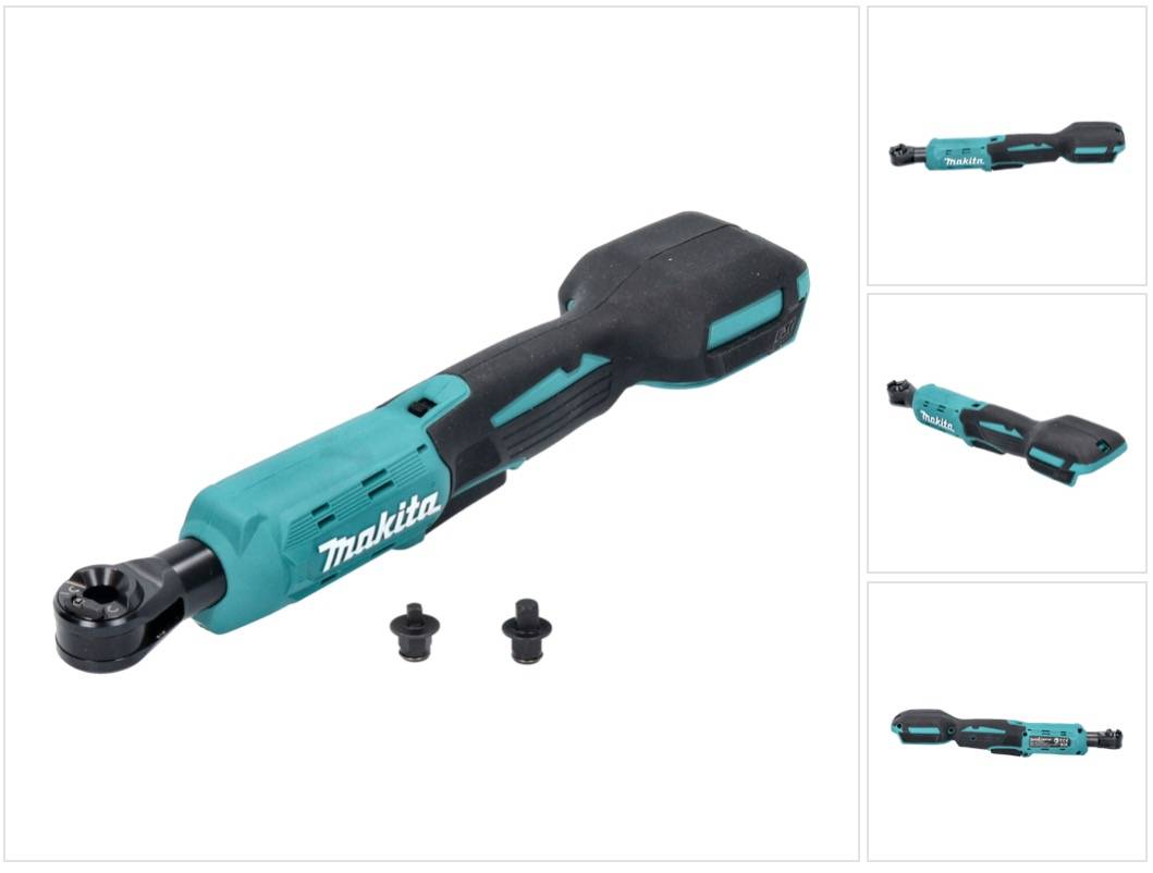 Makita DWR 180 Z Akku Ratschenschrauber 18 V 47,5 Nm 1/4" 3/8" Solo - ohne Akku, ohne Ladegerät