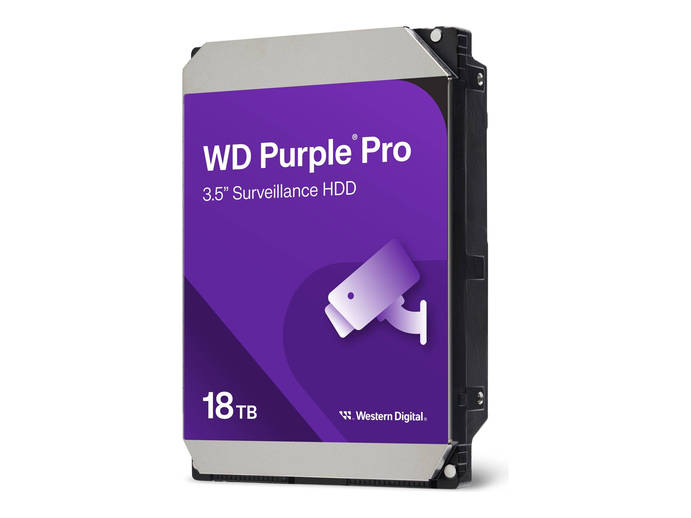 WD Purple Pro WD181PURP - Festplatte - 18 TB - intern - 3.5"" (8.9 cm)