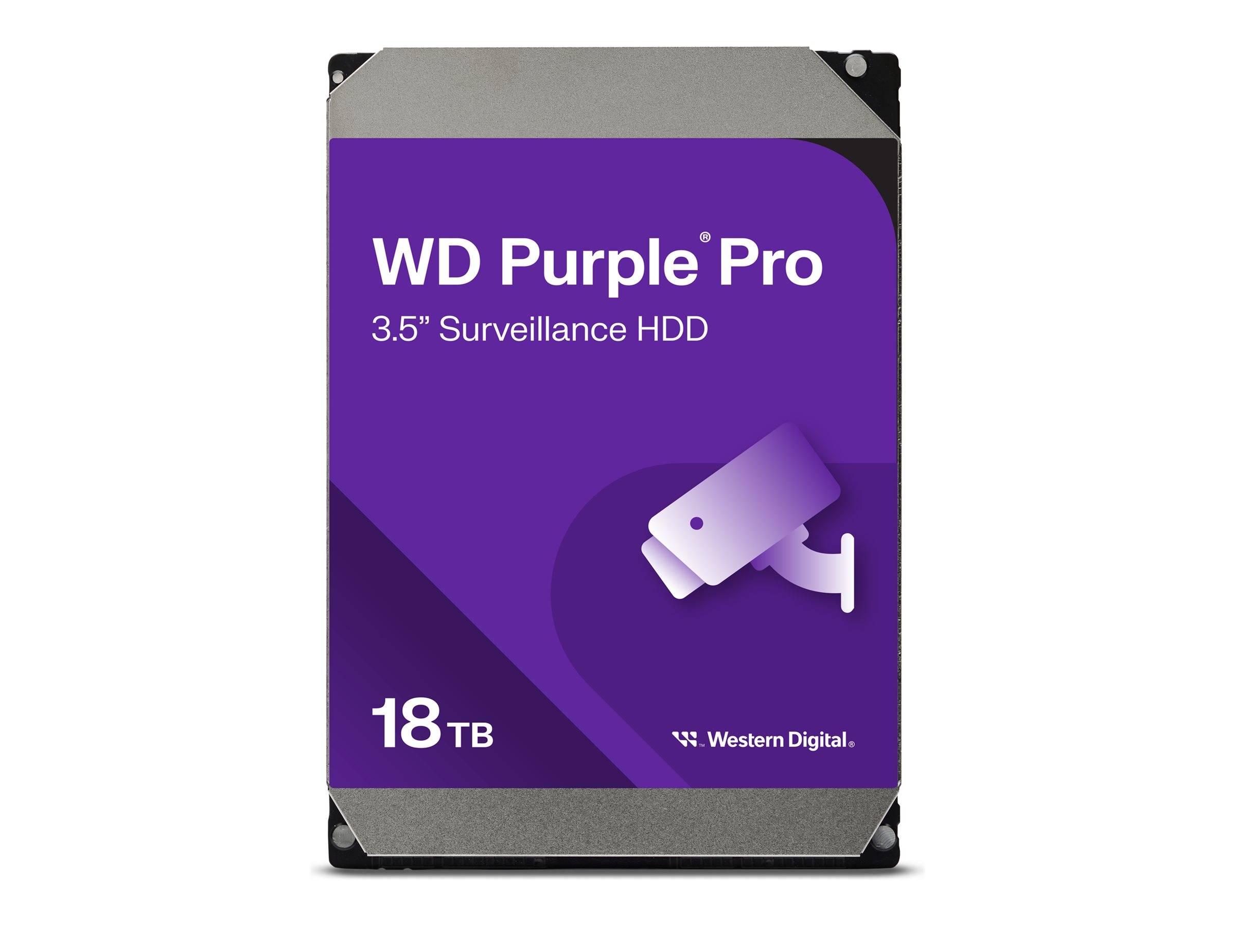 WD Purple Pro WD181PURP - Festplatte - 18 TB - intern - 3.5"" (8.9 cm)