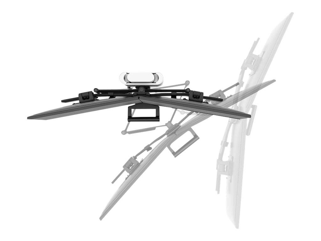 Ergotron TRACE™ Monitor-Tischhalterung 2 Display(s) 53,3 cm (21") - 68,6 cm (27") Weiß Drehbar, Höhenverstellbar, Neigbar, Schwenkbar