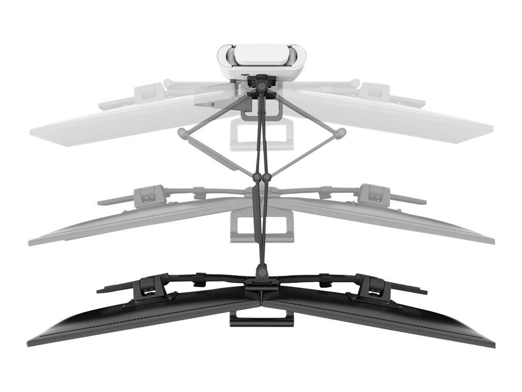 Ergotron TRACE™ Monitor-Tischhalterung 2 Display(s) 53,3 cm (21") - 68,6 cm (27") Weiß Drehbar, Höhenverstellbar, Neigbar, Schwenkbar