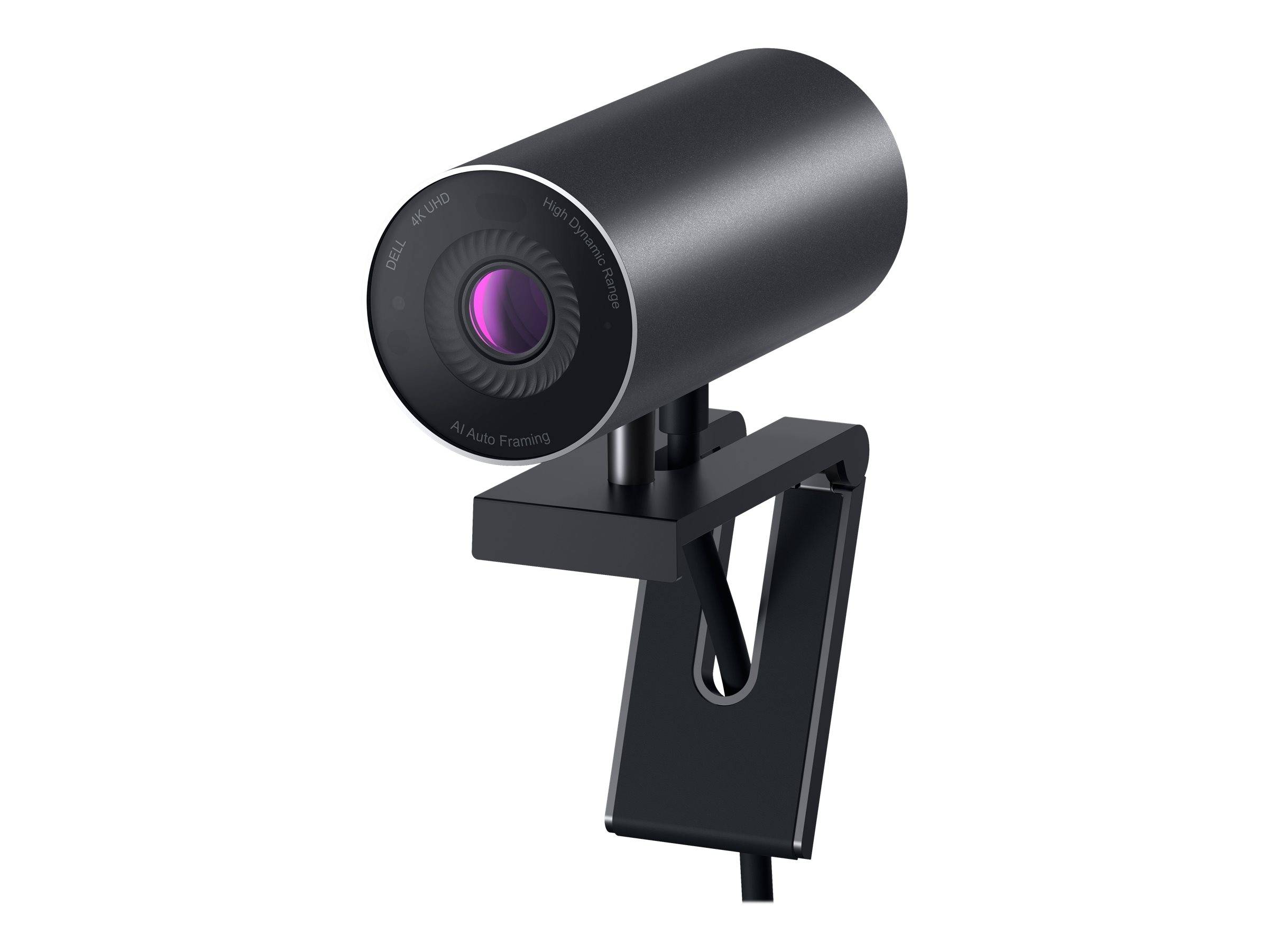 Dell UltraSharp WB7022 - Webcam - Farbe - 8,3MP - 3840 x 2160 - USB