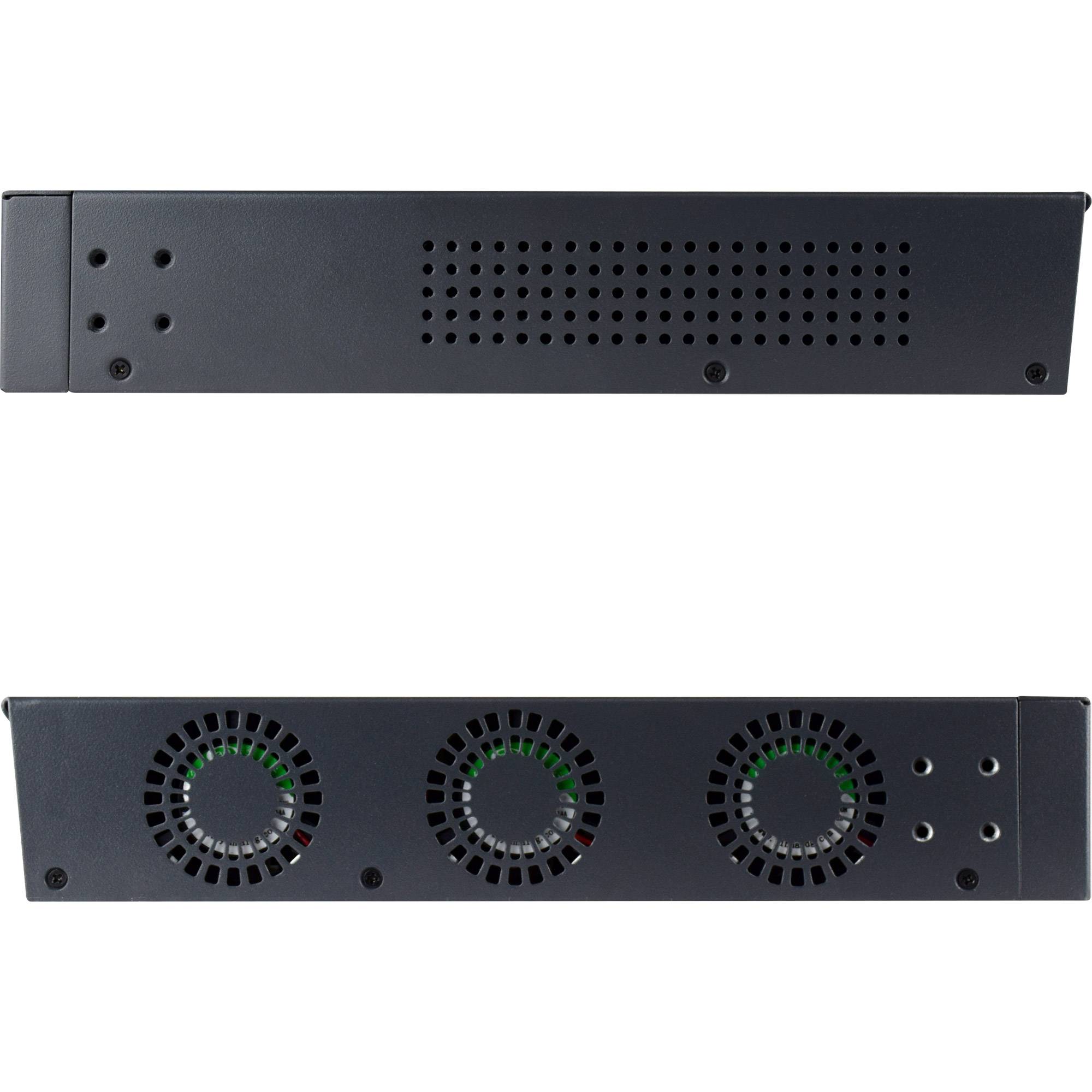 INLINE - PoE++ Gigabit Netzwerk Switch 16 Port - 1Gb/s - 2xSFP,19""1HE(inkl. Winkel)
