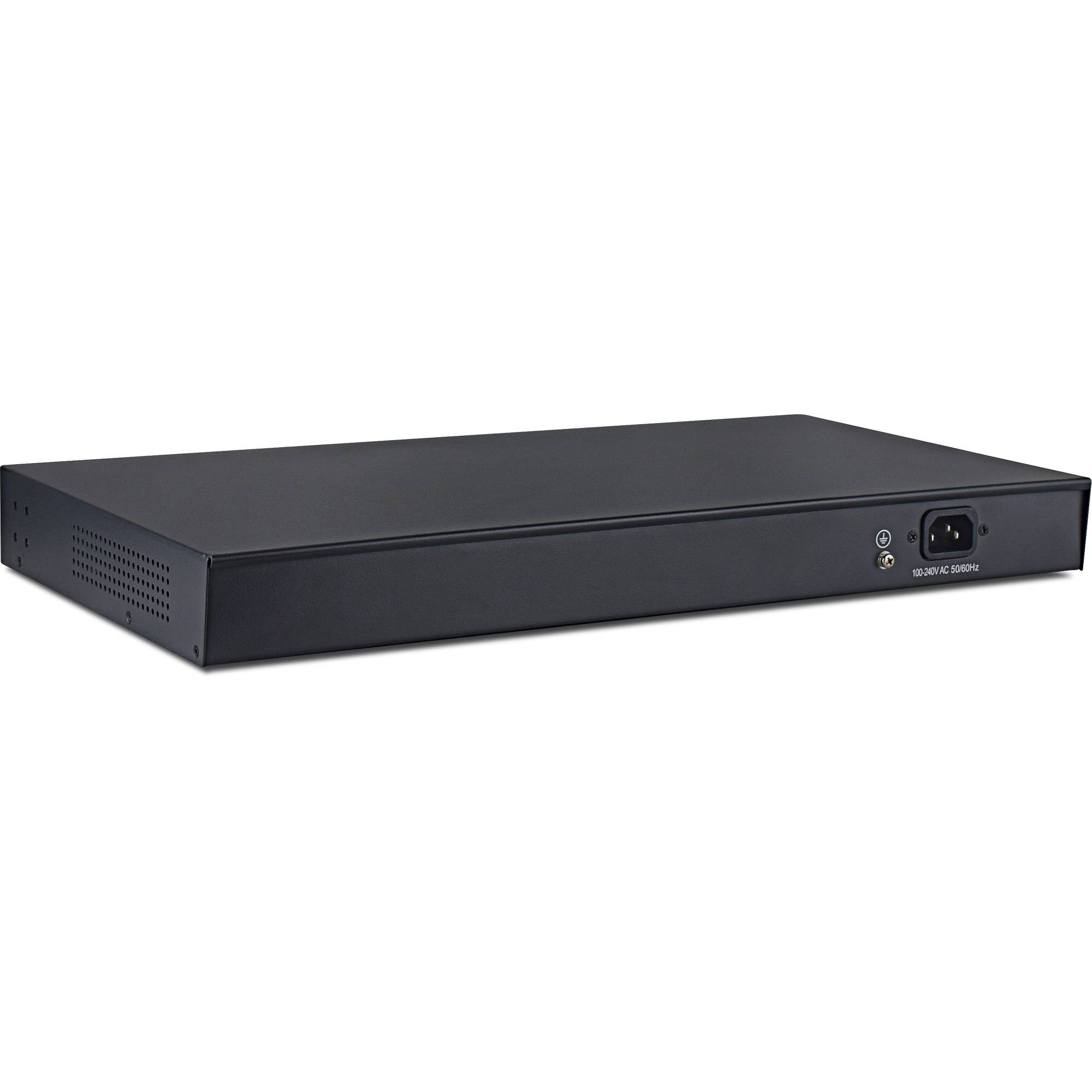 INLINE - PoE+ Gigabit Netzwerk Switch 24 Port - 1Gb/s - 2xSFP,19""1HE (inkl. Winkel)