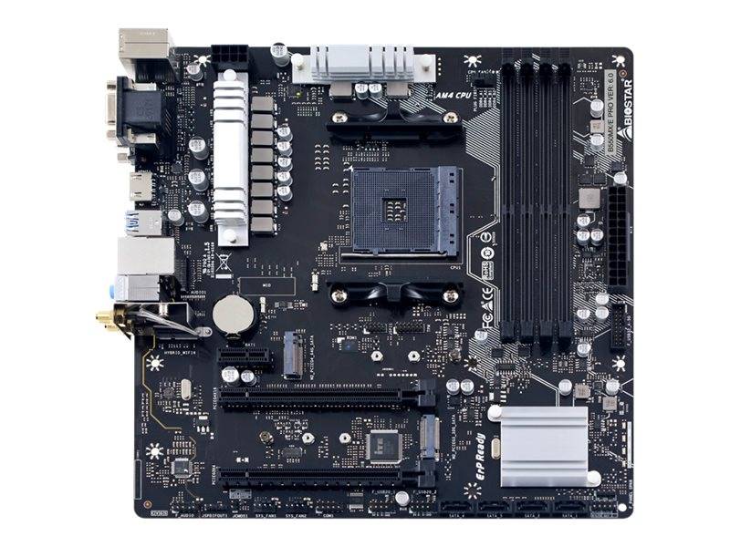 Biostar B550MX/E PRO - Motherboard - micro ATX - Socket AM4 - AMD B550 Chipsatz - USB 3.2 Gen 1 - Gigabit LAN - Onboard-Grafik (CPU erforderlich)