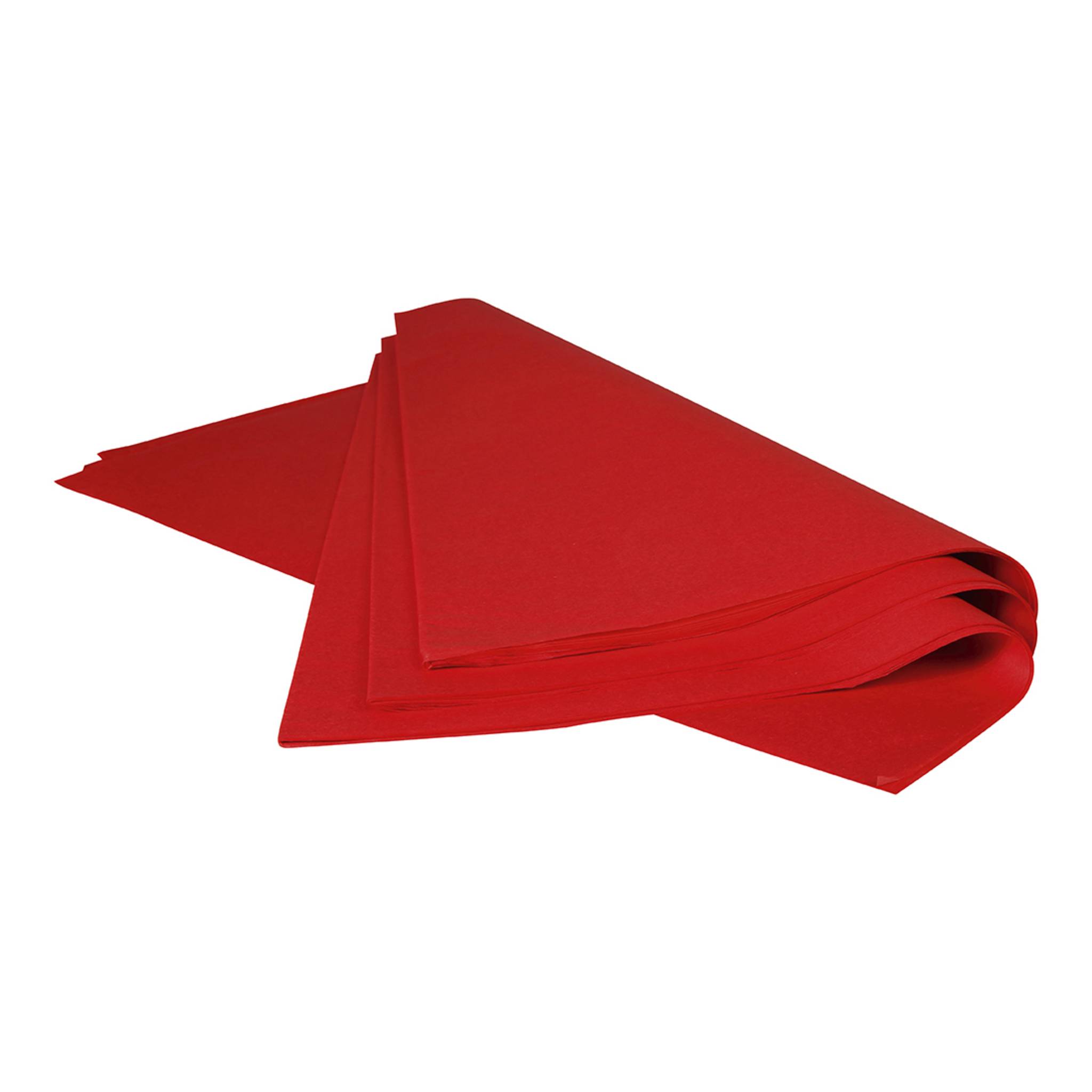 Clairefontaine Ries, 480 Bogen Seidenpapier 75x50cm - Rot 393606C