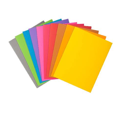 Exacompta Pack 100 Aktendeckeln ROCK''S 80, 22x31cm - sortiert - 800001E