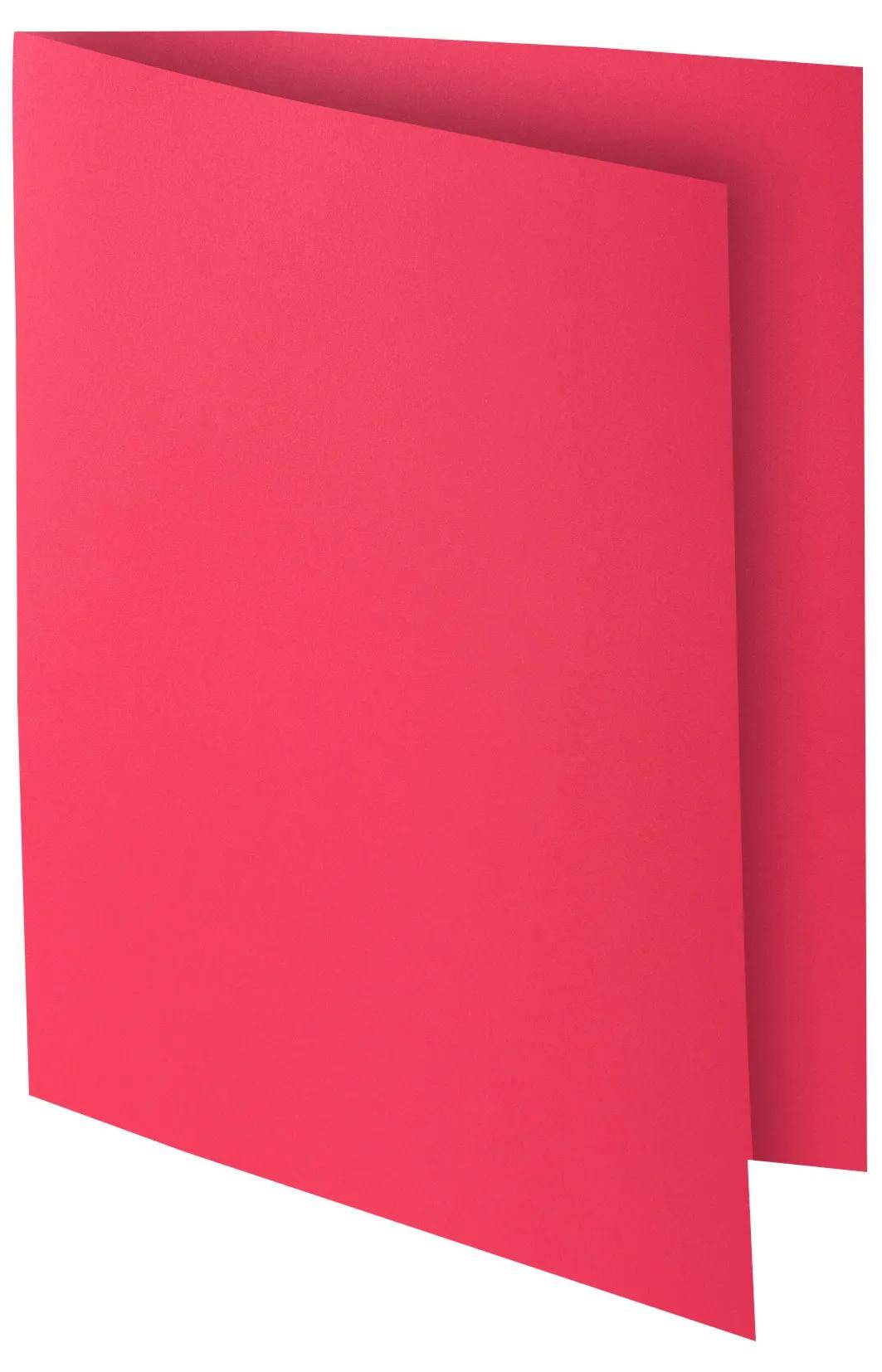 Exacompta 10x 50er Packung Aktendeckel BAHIA 220g A4 - Farben sortiert - 210500E