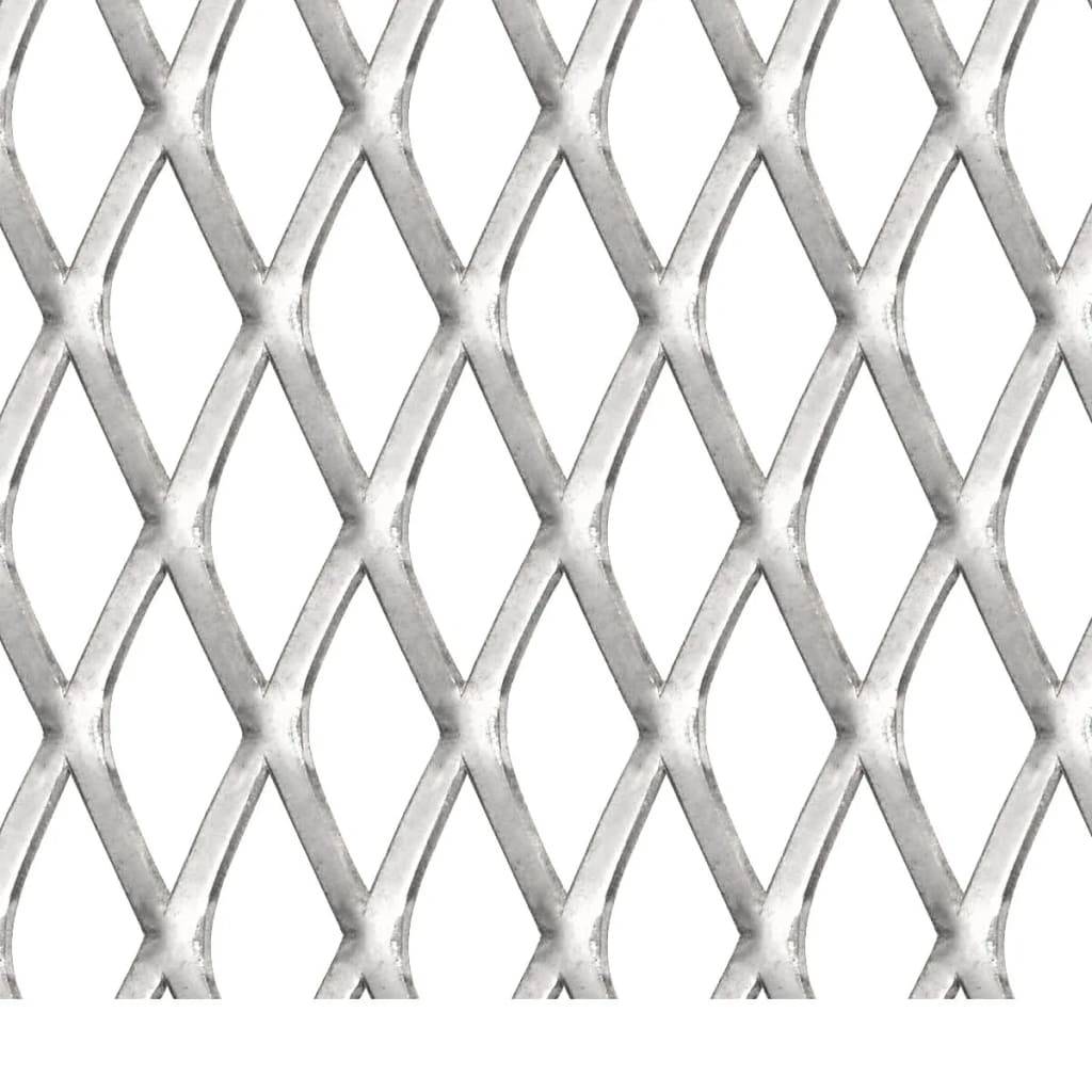 vidaXL Gittermatte Streckmetall Edelstahl 50×50 cm 30×17×2,5 mm