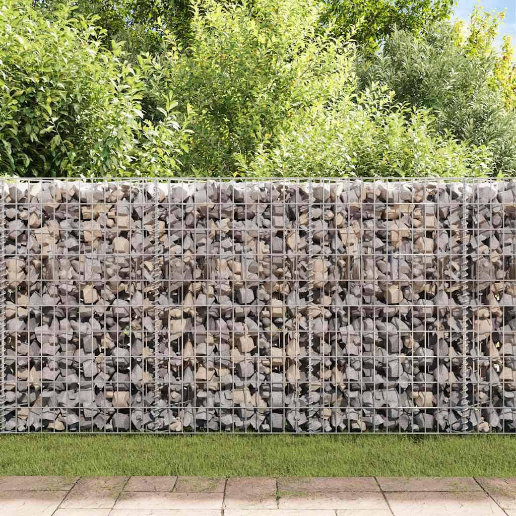 vidaXL Gabionenkorb Pflanzkasten Gemüse-Hochbeet Stahl 120×30×100 cm