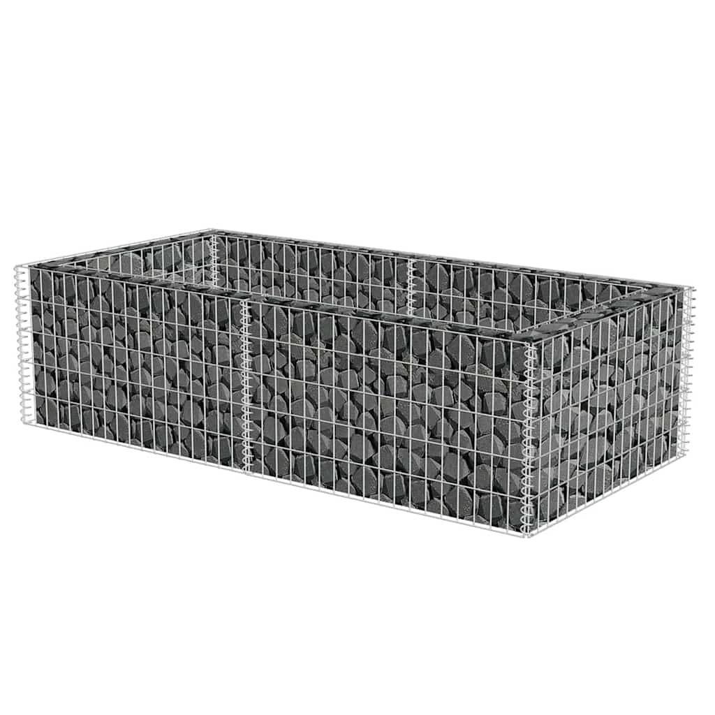 vidaXL Pflanzkübel Steinkorb 180×90×50 cm