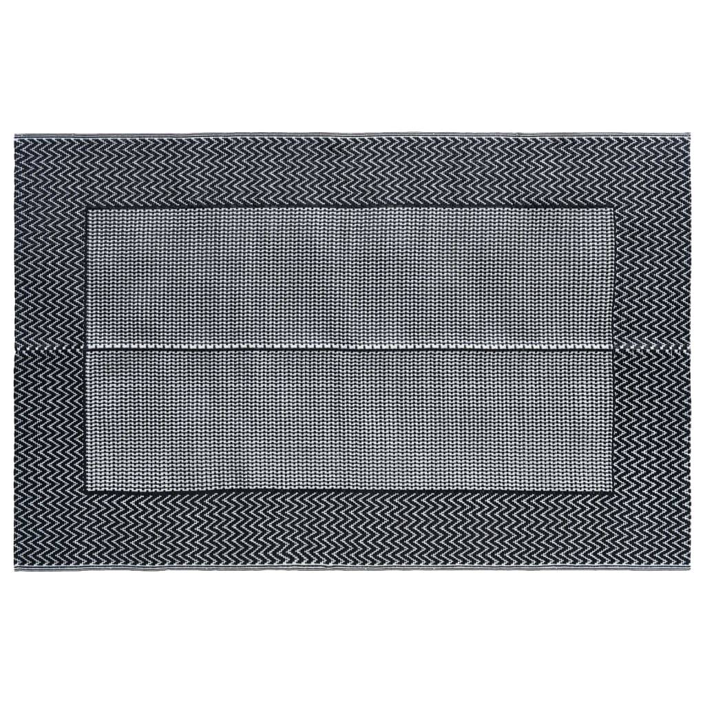 vidaXL Outdoor-Teppich ARAKIL Grau 120x180 cm PP