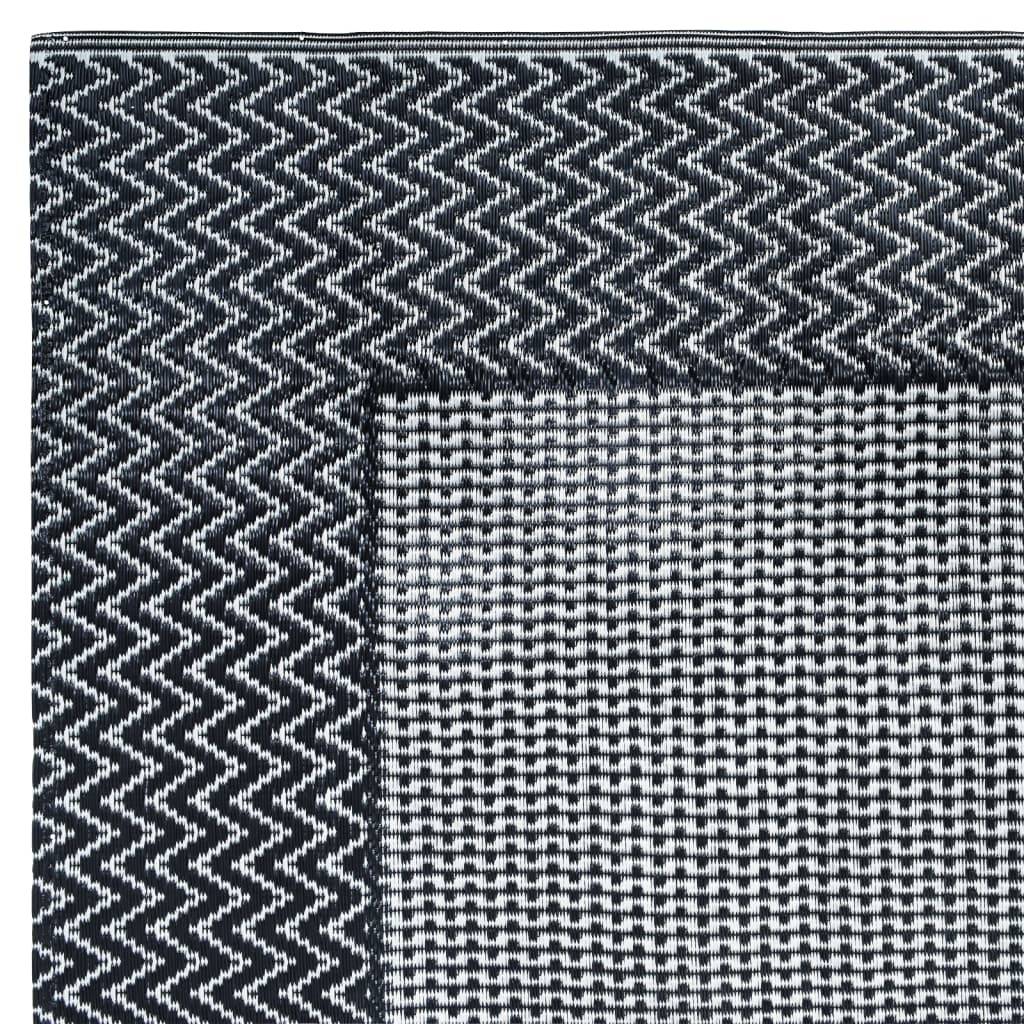 vidaXL Outdoor-Teppich ARAKIL Grau 120x180 cm PP