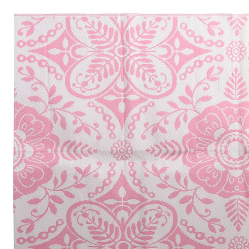 vidaXL Outdoor-Teppich ARAKIL Rosa 160x230 cm PP