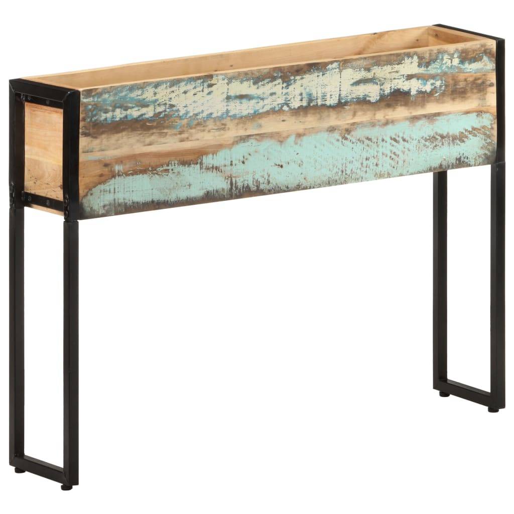 vidaXL Pflanzkübel 90x20x68 cm Recyceltes Massivholz