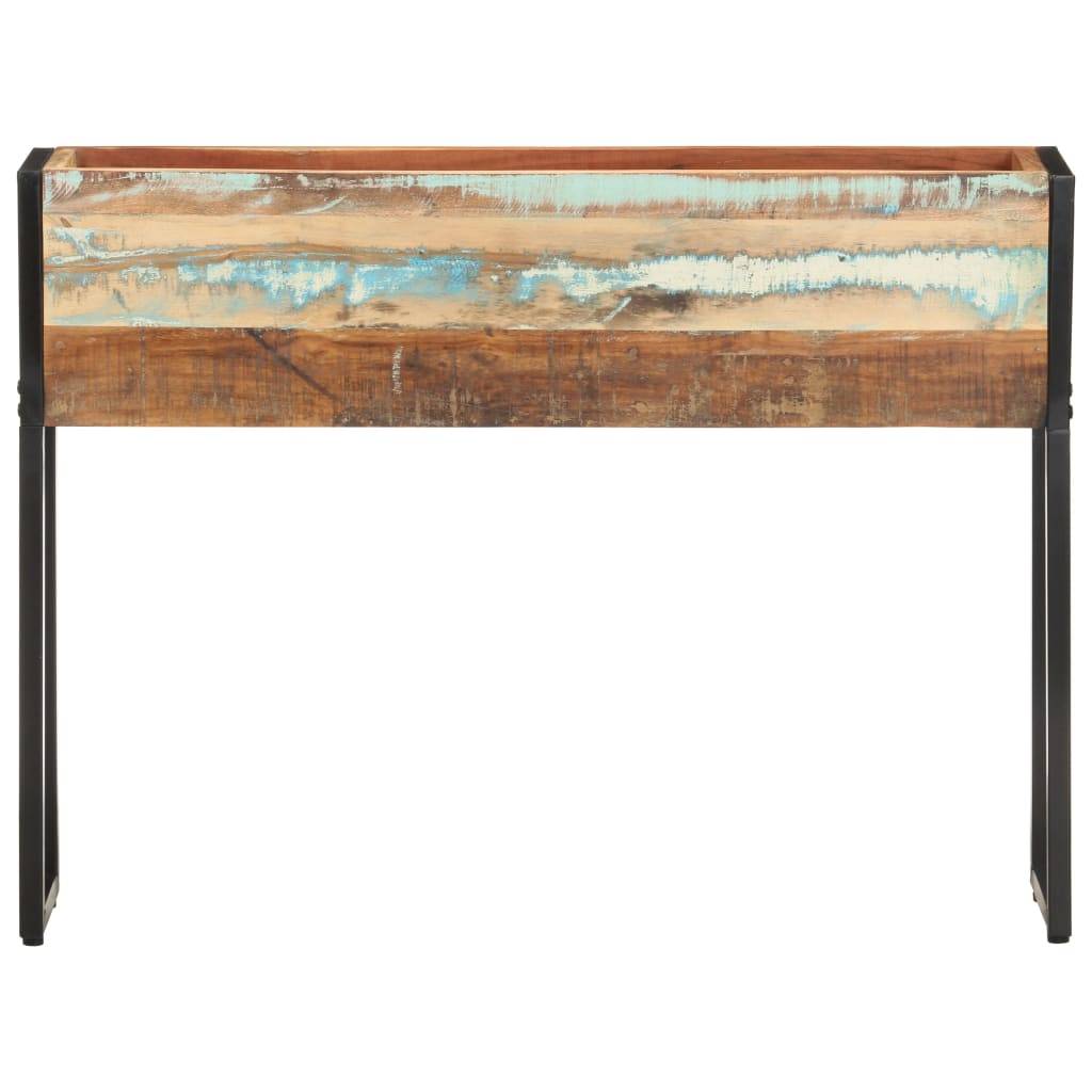 vidaXL Pflanzkübel 90x20x68 cm Recyceltes Massivholz