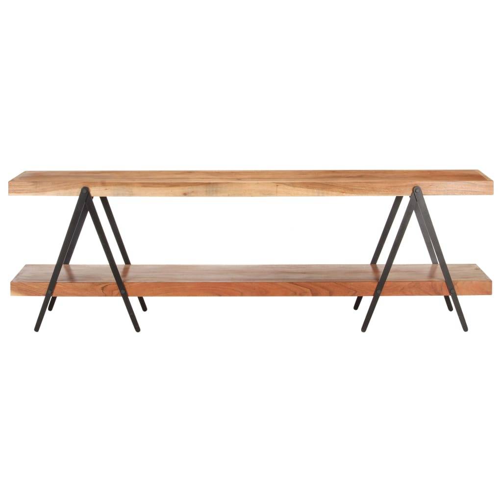 vidaXL TV-Schrank 160x40x50 cm Akazie Massivholz