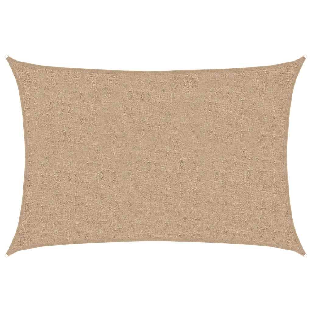 vidaXL Sonnensegel 160 g/m² Taupe 2x3 m HDPE