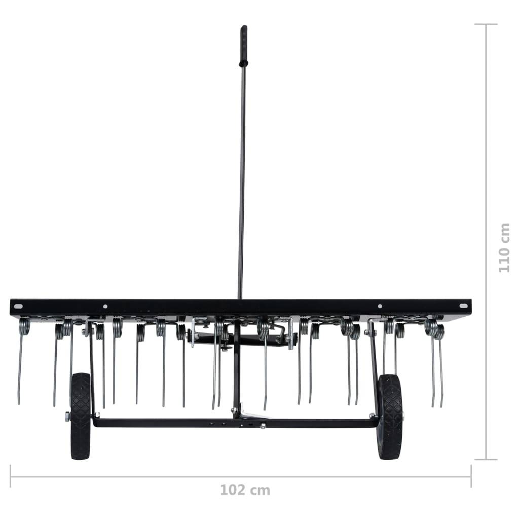 vidaXL Vertikutierer für Aufsitzmäher 100 cm