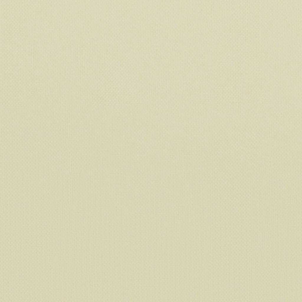 vidaXL Balkon-Sichtschutz Creme 75x500 cm Oxford-Gewebe