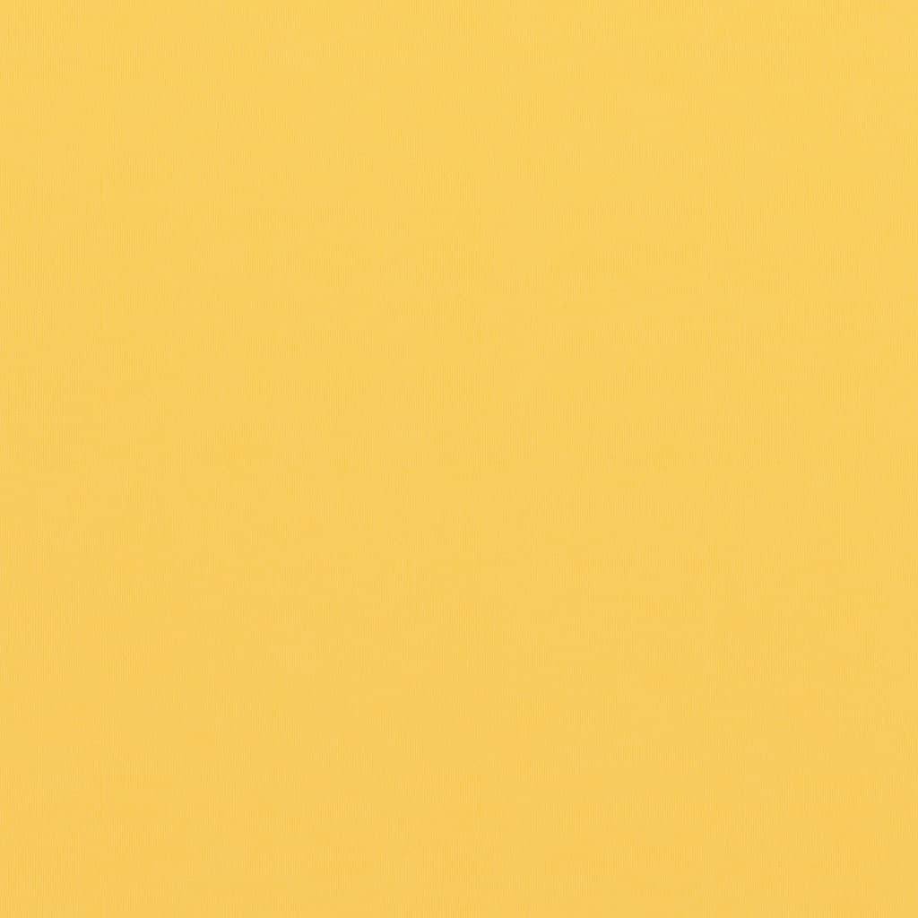 vidaXL Balkon-Sichtschutz Gelb 90x600 cm Oxford-Gewebe