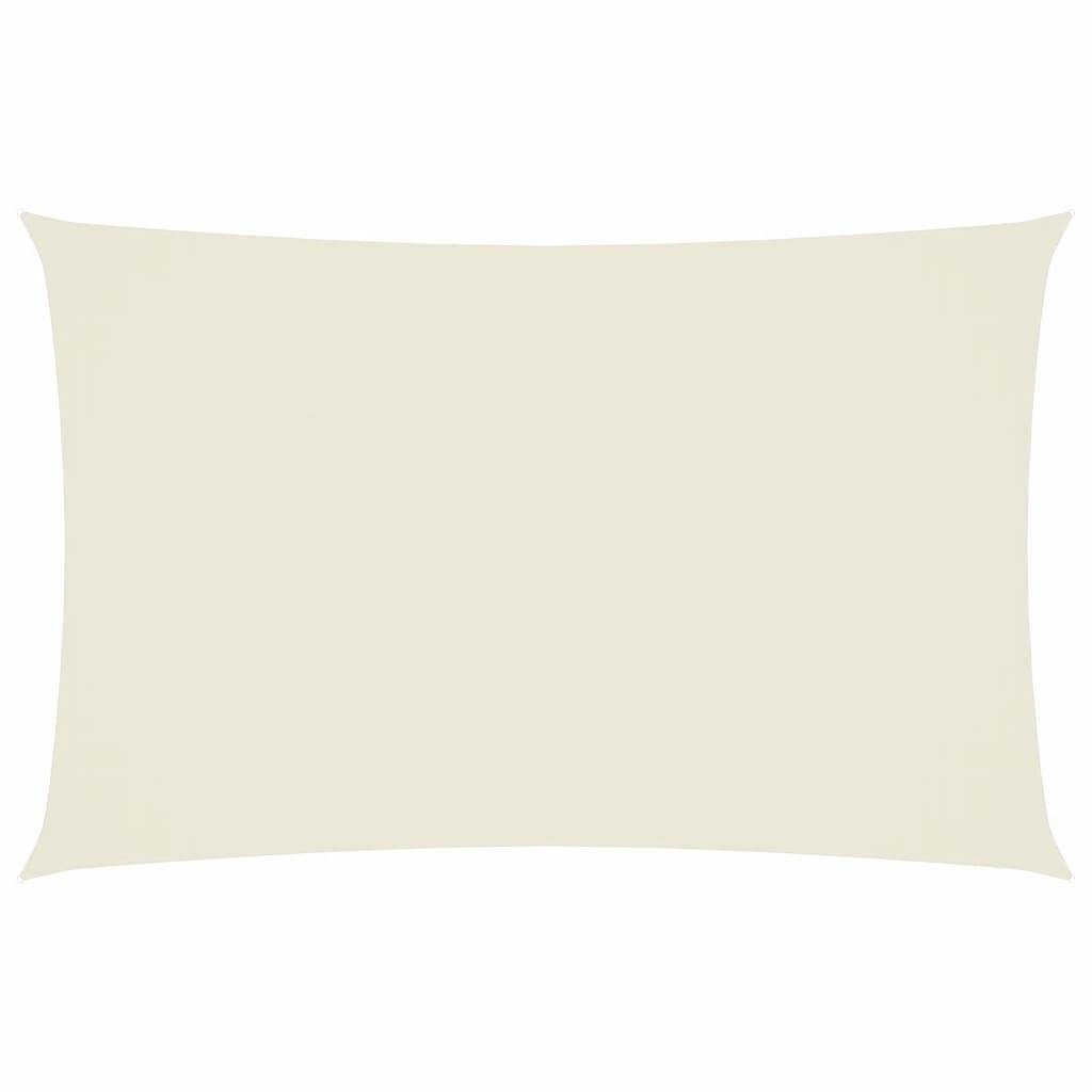 vidaXL Sonnensegel Oxford-Gewebe Rechteckig 2x4,5 m Creme