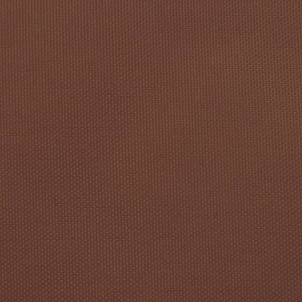 vidaXL Sonnensegel Oxford-Gewebe Dreieckig 4x4x5,8 m Terrakotta-Rot