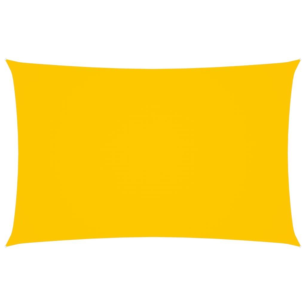 vidaXL Sonnensegel Oxford-Gewebe Rechteckig 3x6 m Gelb