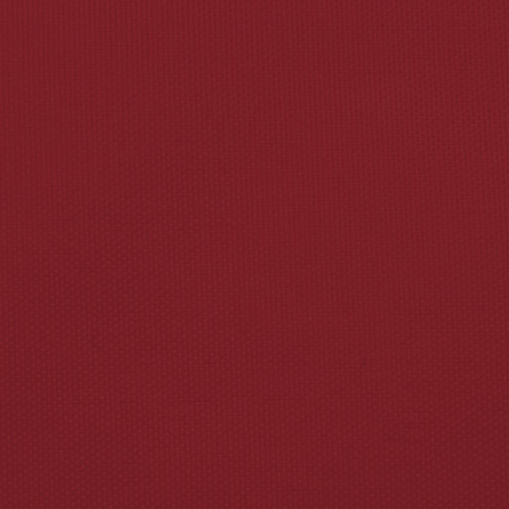 vidaXL Sonnensegel Oxford-Gewebe Dreieckig 3x3x4,24 m Rot
