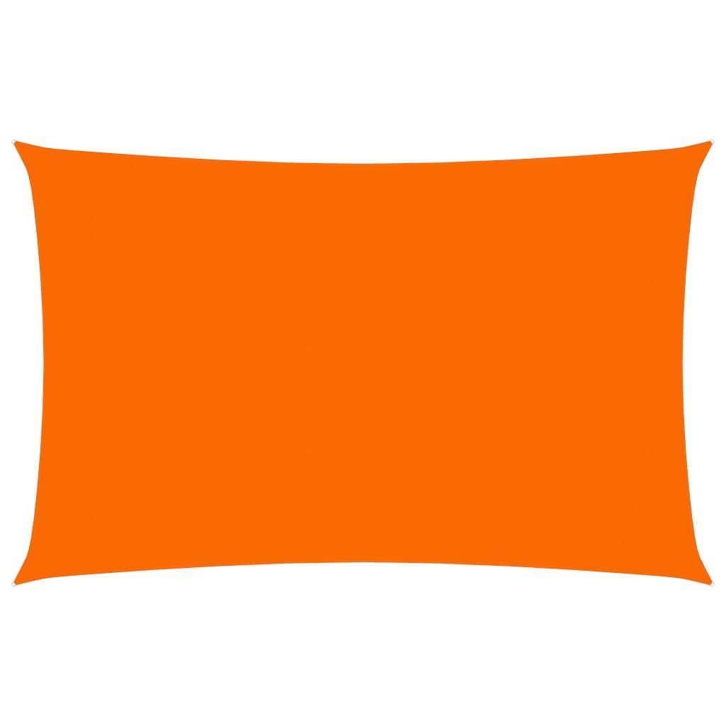 vidaXL Sonnensegel Oxford-Gewebe Rechteckig 4x7 m Orange