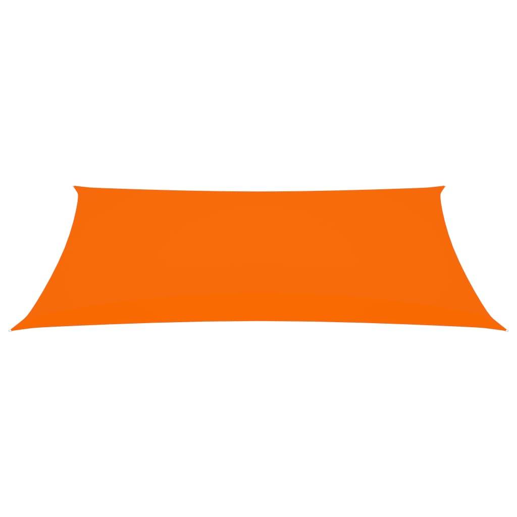 vidaXL Sonnensegel Oxford-Gewebe Rechteckig 4x7 m Orange