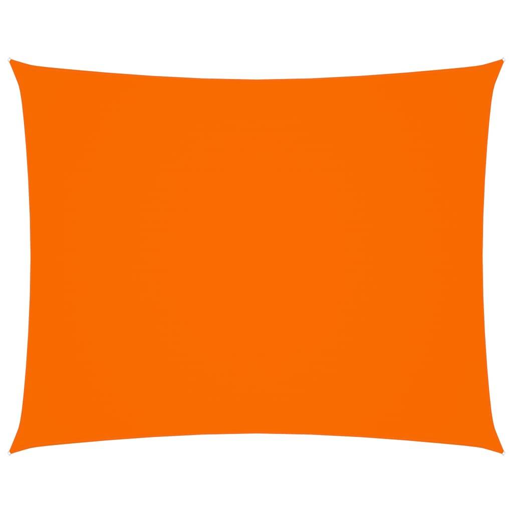 vidaXL Sonnensegel Oxford-Gewebe Rechteckig 2,5x3 m Orange
