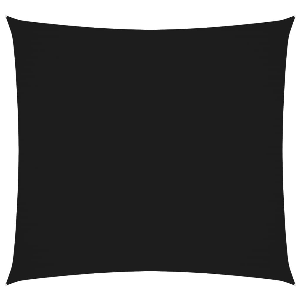 vidaXL Sonnensegel Oxford Gewebe Quadratisch 3,6x3,6 m Schwarz