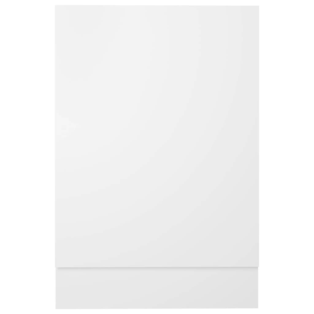 vidaXL Geschirrspülerblende Lyon Weiß 45x3x67 cm Holzwerkstoff