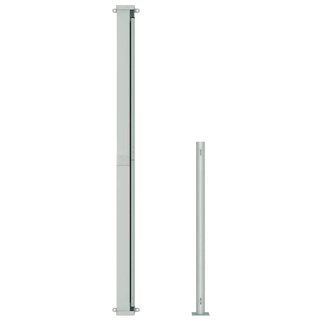 vidaXL Seitenmarkise Ausziehbar 200x500 cm Creme
