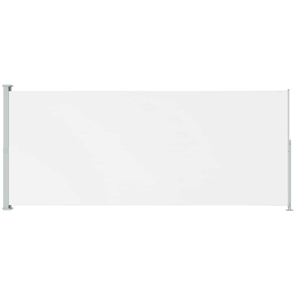 vidaXL Seitenmarkise Ausziehbar 220x500 cm Creme