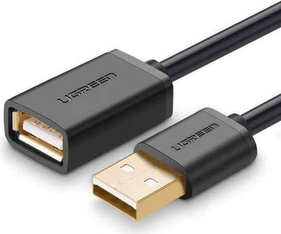 UGREEN USB A To Female Extension Cable Black 1M (10314)