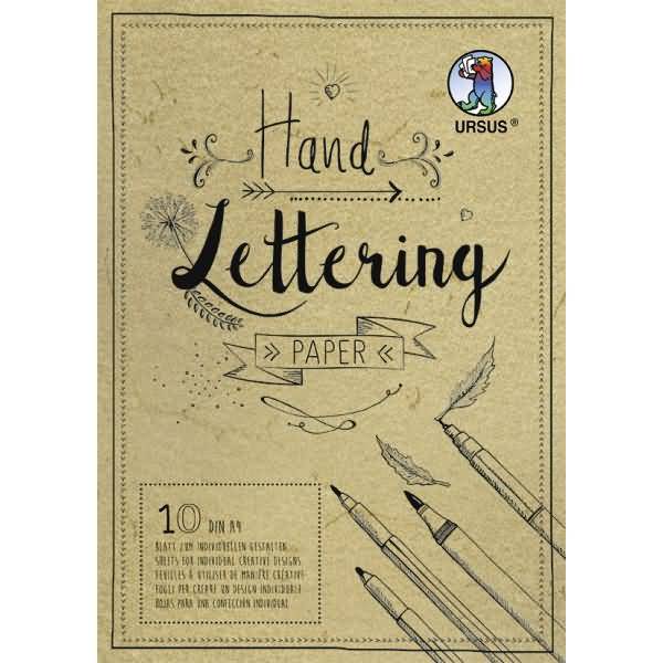 Handlettering Paper Elefantenhaut 190g/qm A4 10 Blatt creme