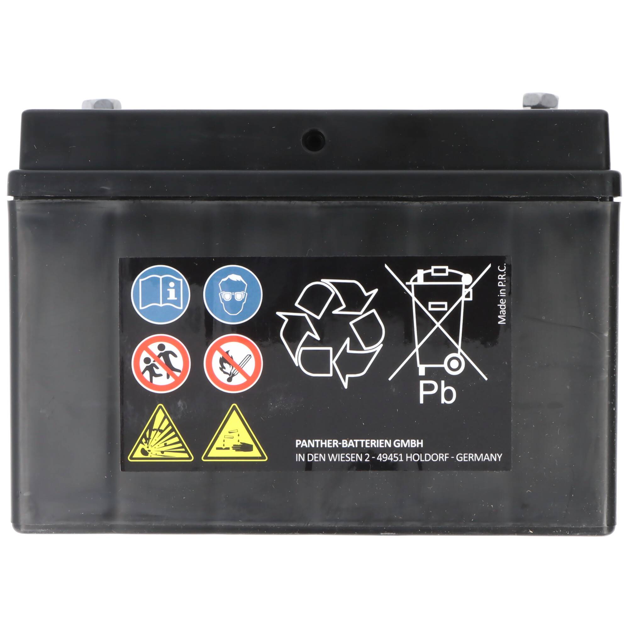 Panther Motorrad Gel 50812 12V 8Ah 80A (EN) ETN 508 0 12 008, DIN 50812, Japan CTX9-BS Bleiakku AGM Blei Gel Akku