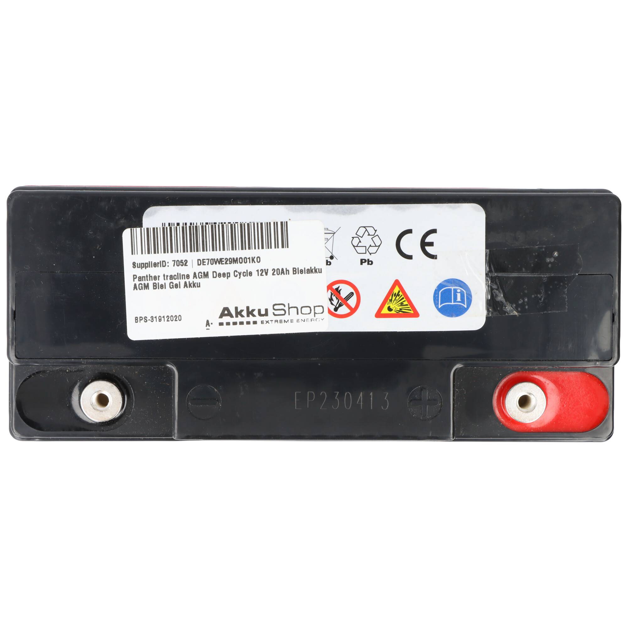 Panther tracline AGM Deep Cycle 12V 20Ah Bleiakku AGM Blei Gel Akku