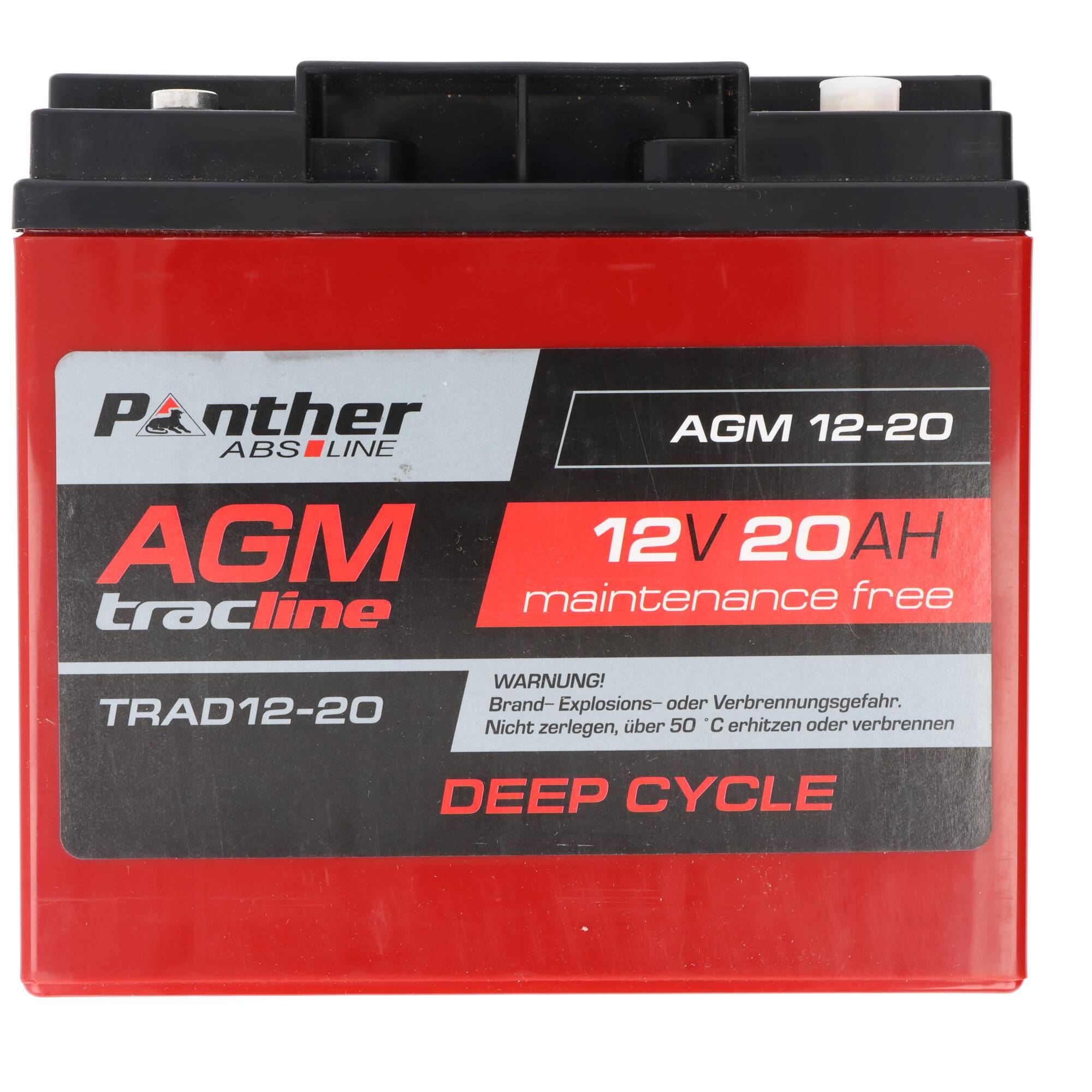 Panther tracline AGM Deep Cycle 12V 20Ah Bleiakku AGM Blei Gel Akku