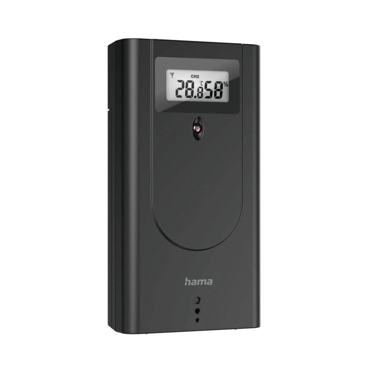 Multifunktionale Black Line Plus Wetterstation mit Alarmfunktion & Barometer